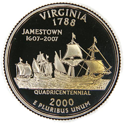 2000 S Virginia Quarter Proof US MINT