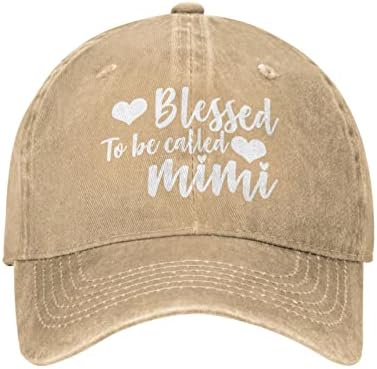 Majčin dan šešir blagoslovljen što se zove Mimi Hat Women Hat Graphic Caps