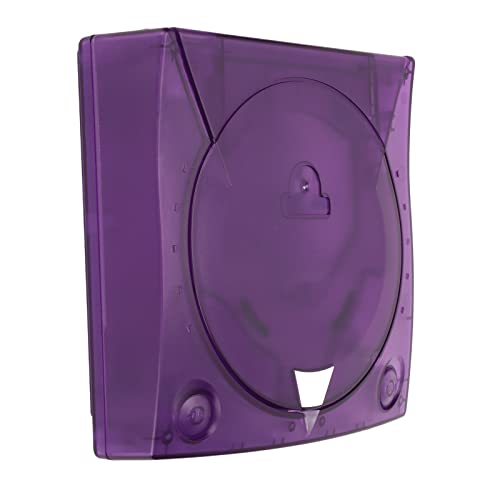 Zaštitni slučaj, ABS Transparent Purple Dobar zamjenski prozirni slučaj za Sega Dreamcast DC