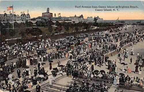 Otok Coney, New York razglednice