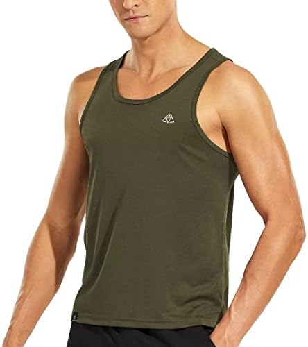 HAIMONT Muški brzi suhi tenk vrhovi atletske teretane Sportske košulje bez rukava za trčanje, reciklirani poliesterski mišićni majica