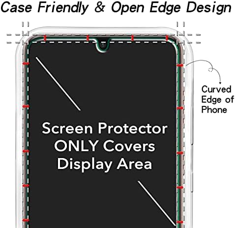 Katin [2-pack] Zaštitni zaštitnik za Samsung Galaxy S21 / S21, 5G kajalo staklo, čitač otiska prsta za podršku, anti ogrebotine, besplatno