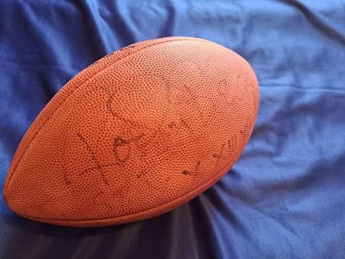 Rocky Bleier JSA Coa potpisao je službeni nogometni autogram NFL igre - Autografirani nogomet