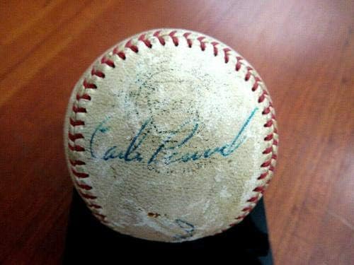 Ted Williams Hof Pascual Senators Red Sox potpisao auto VTG Cronin Baseball JSA LT - Autografirani bejzbols