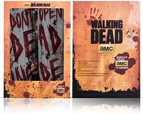 Dizajne glavnog slučaja službeno licencirani AMC The Walking Dead Poster Season 11 Ključna umjetnička kožna knjiga za novčanicu Kompatibilno