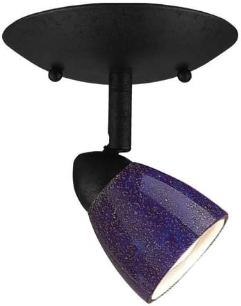 Cal Rasvjeta i SL-954-1- Spot lampa RUBRNS s nijansama od sinterovanog stakla, trim rust