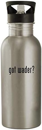 Knick Knack pokloni su dobili Wader? - boca vode od nehrđajućeg čelika od 20oz, srebrna