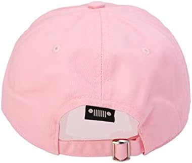 Jeep Premium Chino Twill Nestrukturirani izvezeni šešir za patch za žene | Kapica za djevojke ružičasta