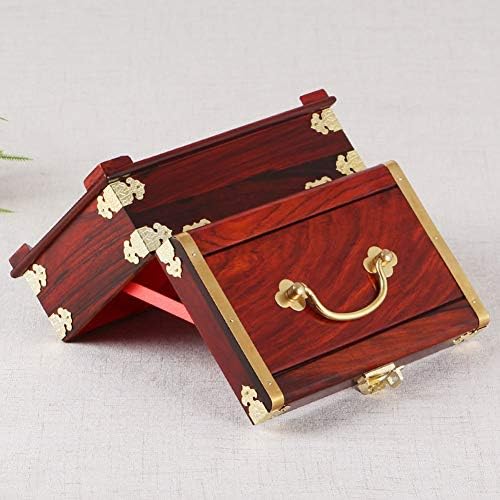 Kutije za nakit škrinja s nakitom kutija lozinka zaključana kutija za pohranu prstena za narukvicu vintage prijenosna antička svestrana