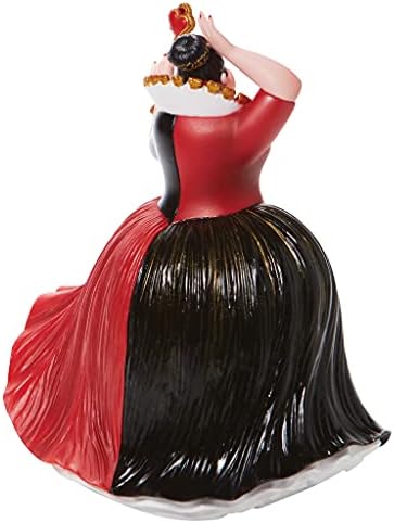 Enesco Disney Showcase Couture de Force Alice u čudesnoj zemlji Queen of Hearts Figurica, 9,5 inča, višebojan
