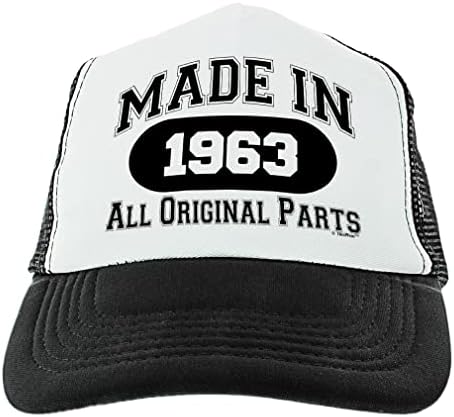60. rođendanski pokloni napravljeni 1963. svi originalni dijelovi 60 šešira za rođendan Smiješni kamionski šešir