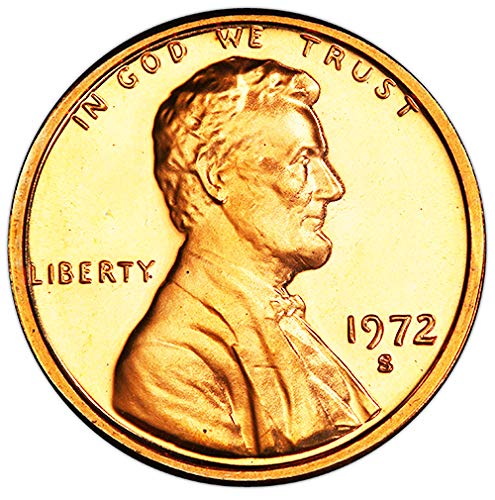 1972. S dokaz Lincoln Memorial Cent Choice necirkulirana američka metvica