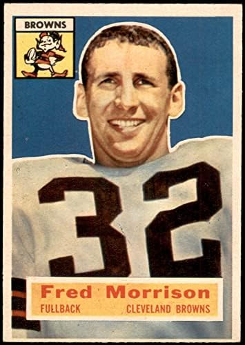 1956. Topps 81 Fred Morrison Cleveland Browns-FB ex/Mt Browns-FB Ohio St