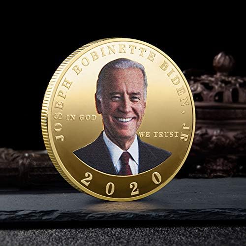 St.Mary Joe Biden 2020. američki predsjednički izbori izazov za kovanice i komemorativni novčić američke zastave, F, 2PCS