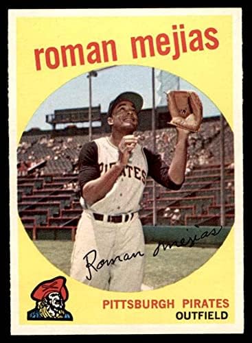 1959. Topps 218 Roman Mejias Pittsburgh Pirates NM Pirates