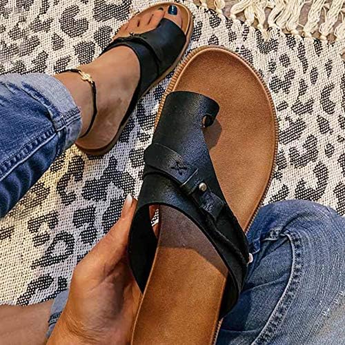 Ženske sandale 2021, bunion sandale za žene udobne flip-flop lagane ženske cipele klinaste sandale ljetne cipele