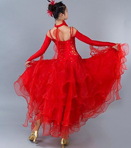 Yc dobro žene moderna valcer tango glatka plesna haljina sa plesnom sobom standardna balska haljina