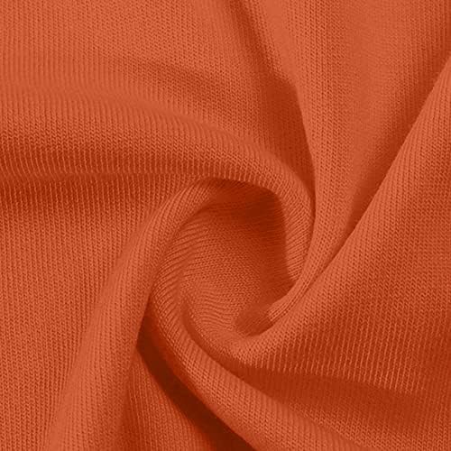 Izgorjela narančasta dama mužjaka ljetna jesen košulja 2023 Pamuk kratkih rukava grafički labavi fit vintage salon bluza majica za
