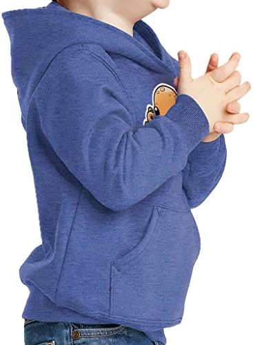 Dizajn crtića mališana pulover hoodie - hobotnica spužva s spužvama runa - slatka kapuljača za djecu