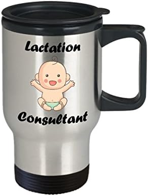 Smiješno slatka jedinstvena savjetnik za laktaciju kave za kavu šalica čaj čaj Savršeno za muškarce žene savjetnik za laktaciju bebe