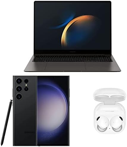 Samsung 16 Galaxy Book3 Pro Business Laptop Computer/Windows 1 Galaxy S23 Ultra mobitel, tvornički otključani Android Galaxy Buds 2