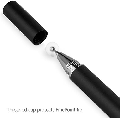 Olovka olovke za LG Velvet - Finetouch Capacitive Stylus, Super precizna olovka olovke za LG Velvet - Jet Black