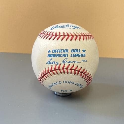 Cecil Fielder potpisao je OAL B Brown Baseball Auto s B&E hologramom - Autografirani bejzbol