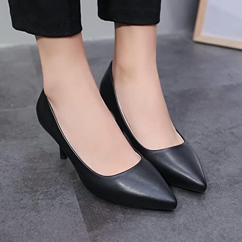 WASERCE Čizme s visokim potpeticama za žene veličine 10 ženskih cipela Summer povremene modne cipele Slučajne cipele šiljaste stiletto