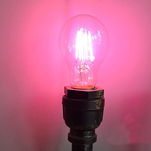 919 / 960 Edisonova ružičasta žarulja sa žarnom niti 4 vata LED Vintage ružičasta svjetiljka 926 / 927 sa srednjom prozirnom staklenom