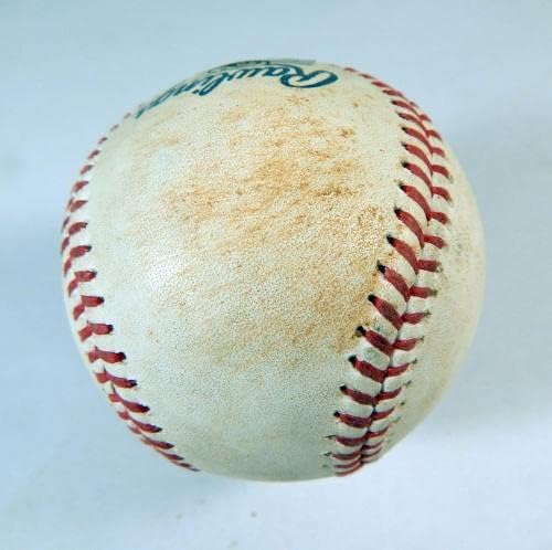 2021 Washington Nationals Marlins Game koristio bejzbol Steven Okert Josh Bell Go 6 - Igra korištena bejzbols