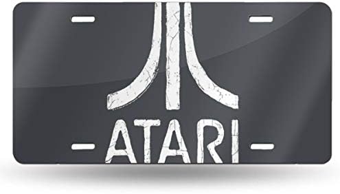 Ertregysrtg Retro-logo video igara Atari Vintage gaming konzola Registarskih oznaka 6 X 12