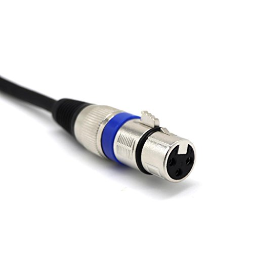 Priključak za priključak od 6,35 mm za priključak od 3 stereo audio adapter za mikrofon pretvarač priključni kabel