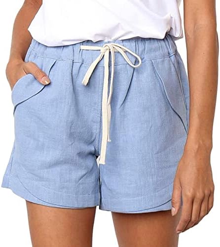 Topunder kratke hlače za žene casual ljeto 2023., slatke široke noge za noge žene ljeto plus size za vježbanje labave ugradnje