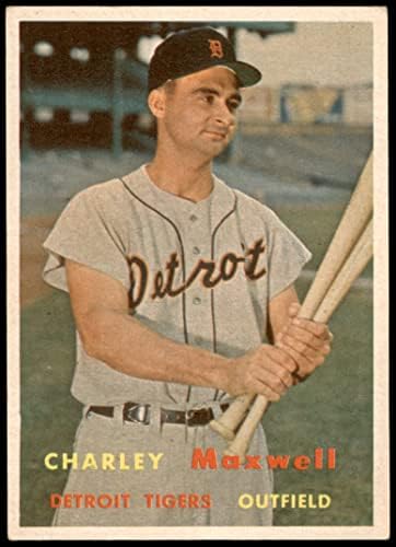 1957. Topps 205 Charley Maxwell Detroit Tigers Dean's Cards 2 - Dobri Tigrovi