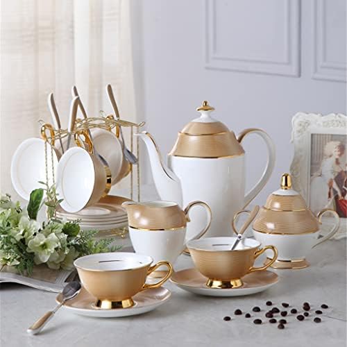 Lkyboa Phnom Penh kost Kina set za kavu Porculan čaj Set Cup Ceramic Cugn Bowl Bowl Cream Creamer Set Teapot Set