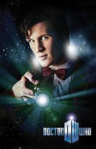 Matt Smith kao liječnik s logotipom 11 x17 inčni DW mini poster SM