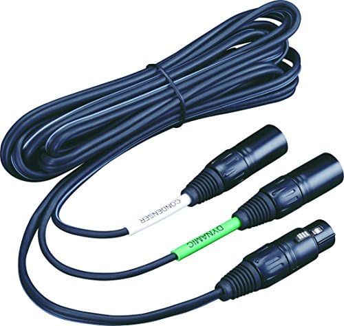 Lewitt 5-pinski XLR audio kabel za DTP-640-Rex, 4 metar/13,1 duljina stopala