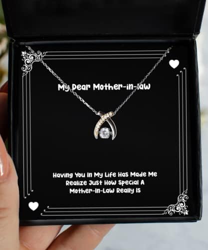 Jedinstvena ideja darovi svekrva, što sam vas u životu, natjeralo me da shvatim kako, ogrlica za ples za božićnu kosti za višekratnu