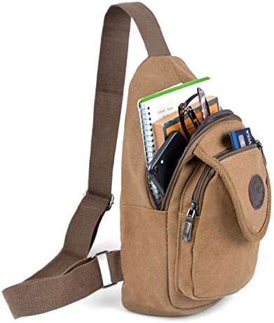 Westend Crossbody Canvas Sling Bag Backpack s podesivim remenom