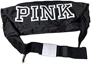 Victoria's Secret Pink Convertible Fanny Pack & BackPack Wear 2 Way Color Black Novo