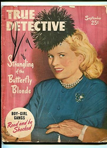 Časopis Pravi detektiv rujan 1949. - Naslovnica Richarda Cardiffa-bande dječaka i djevojčica
