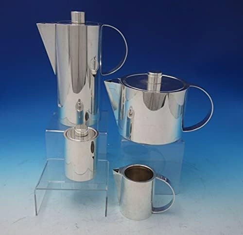 SWID POWELL Zbirka Guido Galbiati Italijanski set Sterling Silver Tea Set 4PC 5199