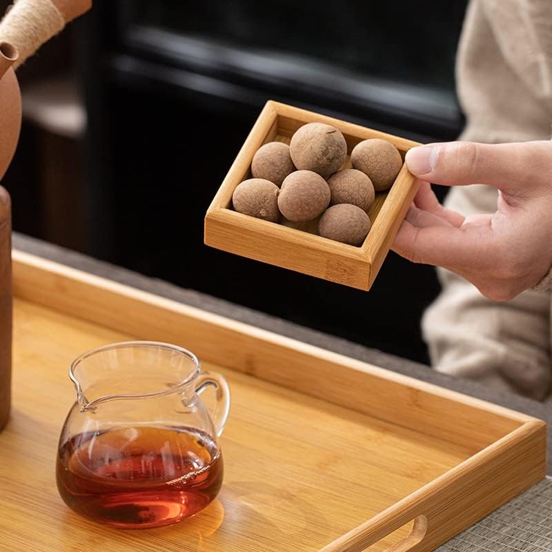 Geltdn japanski stil kućni čaj za čaj od drveta čaj set sušeni voćni ladica za odlaganje ormarića ladica 6 rešetka