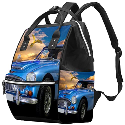 Automobil s papagajem pelene torbe za torbe mame ruksak veliki kapacitet pelena vrećica za njegu Putničke torba za brigu o bebi