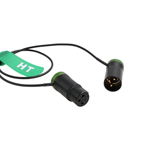 Hangton audio kabel niskoprofilni XLR 3 pin mužjak do ženke za uređaje za zvučne uređaje za mikro kameru 888 633 Zaxcom Zoom Audio