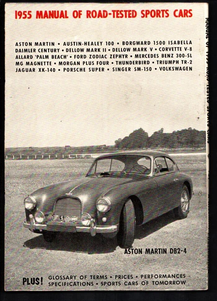Sportski automobili 1 1955-1. izdanje-statistika - informacije i fotografije najboljih sportskih automobila-rodovnik južnih država