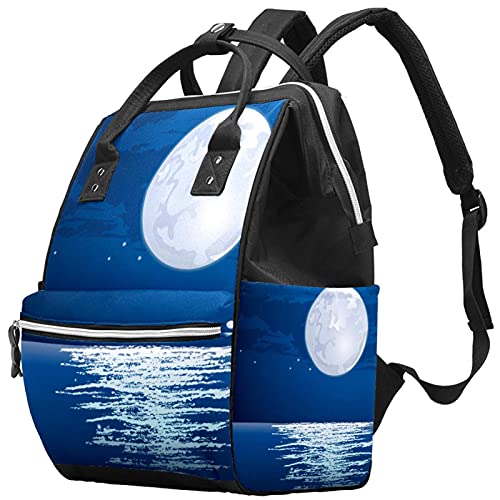 Planet Mjesec i noćne morske pelene torbe torbe mame ruksak veliki kapacitet pelena torbica za njegu Putničke torba za njegu bebe