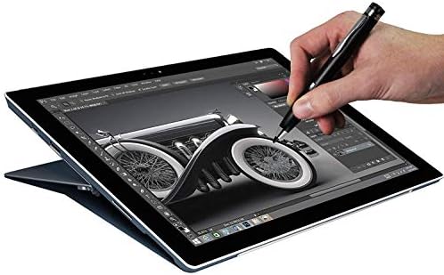 Navitech Broonel Grey Fine Point Digital Active Stylus olovka kompatibilna s Microsoftovom Surface Book 2 15