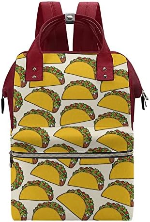 Volim taco uzorak pelena s pelenom ruksak vodootporna mamina torba s velikim kapacitetom ruksak