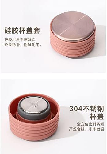 Zhuhw Thermos šalica za čaj za očuvanje topline kave Posao vanjska sportska boca s vodom izolirana ravna toplinska šalica